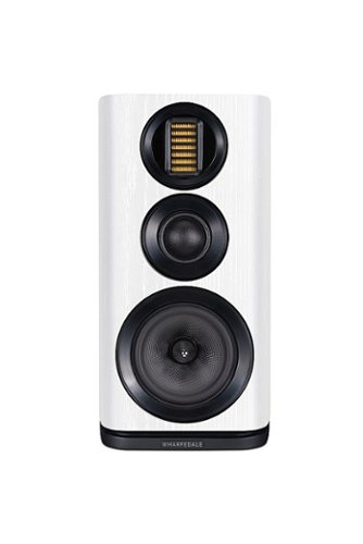 Wharfedale - EVO 4.2 Bookshelf Speakers (Pair) - White Oak-Front_Standard 