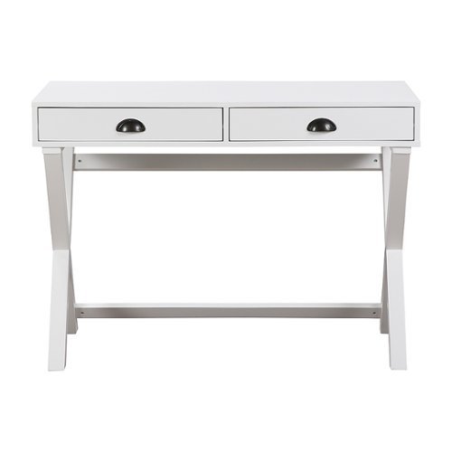 OSP Home Furnishings - Washburn Chic Campaign Writing Desk in Finish - White