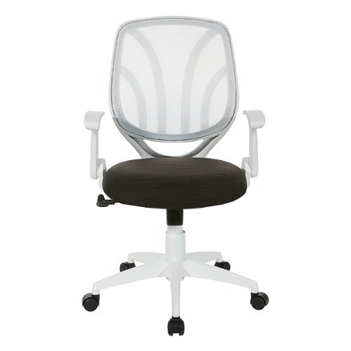 Office Star Products - Mesh Office Chair - White