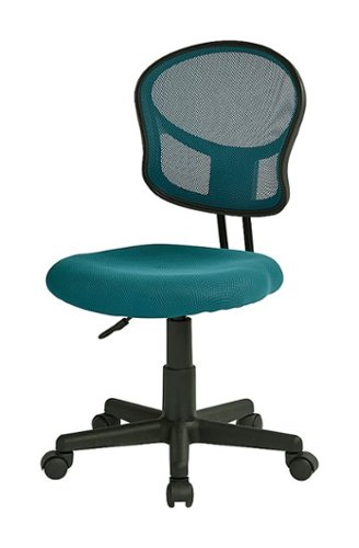 

OSP Home Furnishings - Mesh Task Chair - Blue