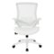 Office Star Products - Screen Back Manager's Chair - White-Front_Standard