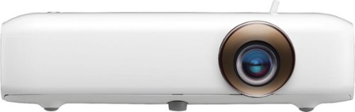 LG - PH510P HD LED 3D Portable CineBeam Projector - White