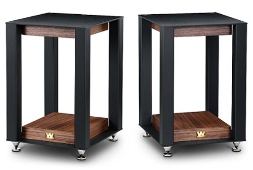 Wharfedale - Linton Speaker Stand (Pair) - Walnut-Angle_Standard 