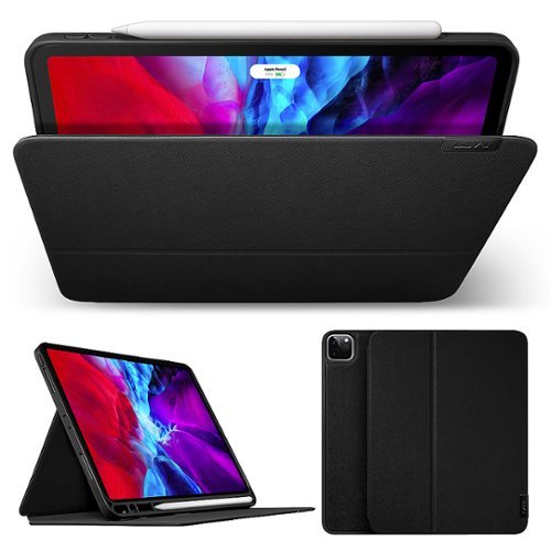 LAUT - Prestige Case for iPad Air 4 (10.9") & iPad Pro 11" - Black-Front_Standard 