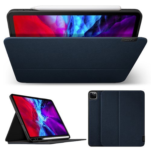LAUT - Prestige Case for iPad Air 4 (10.9") & iPad Pro 11" - Blue-Front_Standard 
