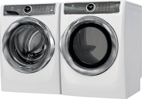 Electrolux - 8.0 Cu. Ft. Stackable Front Load Gas Dryer with Steam and Predictive Dry - White-Alt_View_Standard_26 