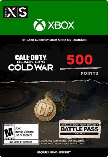 Call of Duty: Black Ops Cold War 500 Points - Xbox One, Xbox Series S, Xbox Series X [Digital]