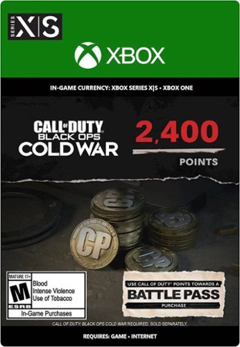 Call of Duty: Black Ops Cold War 2,400 Points - Xbox One, Xbox Series S, Xbox Series X [Digital]