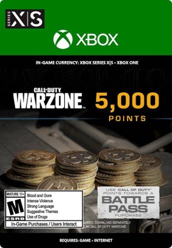 Call of Duty: Warzone 5,000 Points - Xbox One, Xbox Series S, Xbox Series X [Digital]