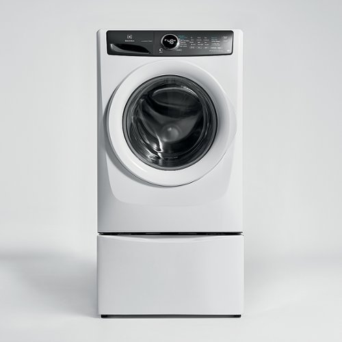Electrolux - 4.3 Cu. Ft. Stackable Front Load Washer with LuxCare® Wash System and 20-Minute Fast Wash - White-Alt_View_Standard_21 