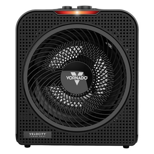 Vornado - Velocity 3 Whole Room Space Heater - Black