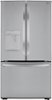LG - 29 Cu. Ft. French Door Smart Refrigerator with External Water Dispenser - Stainless Steel-Front_Standard 