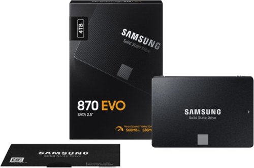 PC周辺機器 870 EVO MZ-77E4T0B/IT Samsung 870 EVO 4TB Internal SSD SATA MZ-77E4T0B/AM - Best Buy