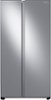 Samsung - 28 cu. ft. Side-by-Side Smart Refrigerator with Large Capacity - Stainless Steel-Front_Standard