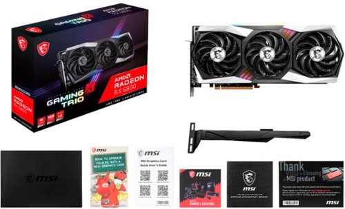 MSI AMD Radeon RX 6800 GAMING X TRIO 16G 16GB GDDR6 PCI Express