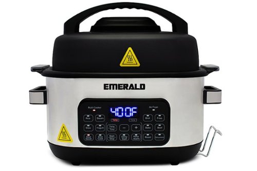 Emerald - 14 in 1 Multi Cooker & Air Fryer Duo - Stainless Steel