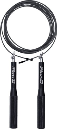Capelli Sport - Deluxe Cable Speed Rope - Black Combo