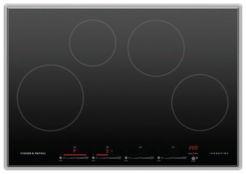 Photos - Hob Fisher & Paykel  30 Inch 4 Zone Induction Cooktop - Black CI304PTX4 