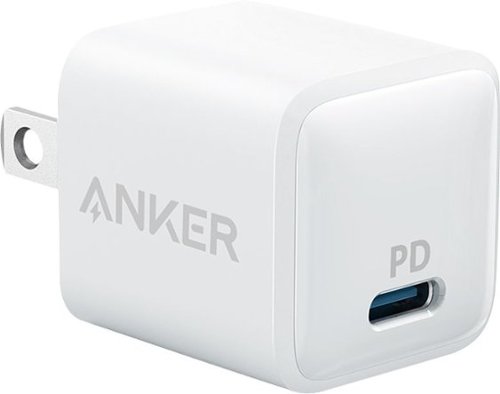 Photos - Charger ANKER  Powerport PD Nano 20W High Speed USB-C Fast Wall  for iPhon 