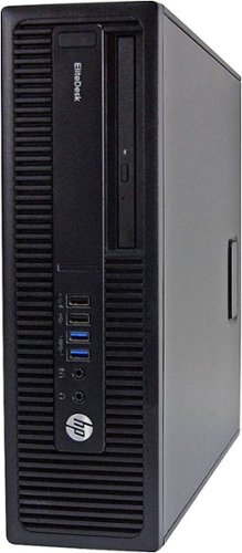 HP - Refurbished EliteDesk Desktop - Intel Core i5 - 16GB Memory - 500GB Solid State Drive - Black