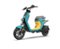 Segway - eMoped C80 w/52 mi Max Operating Range & 20 mph Max Speed - Aqua-Front_Standard