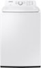 Samsung - 4.0 Cu. Ft. High-Efficiency Top Load Washer with ActiveWave Agitator - White-Front_Standard