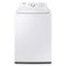 Samsung - 4.1 cu. ft. High-Efficiency Top Load Washer with Soft-Close Lid and 8 Washing Cycles - White-Front_Standard