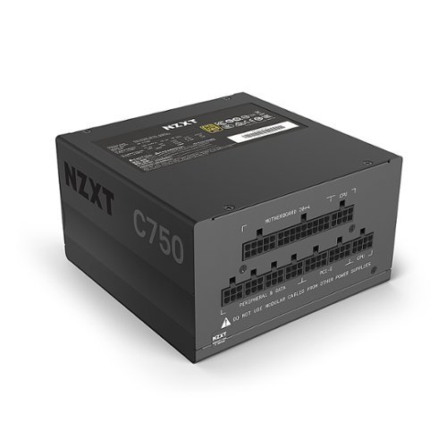 NZXT C750 ATX Gaming Power Supply - Black