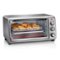 Hamilton Beach - Sure-Crisp 6-Slice Air Fryer Toaster Oven - Stainless Steel-Front_Standard