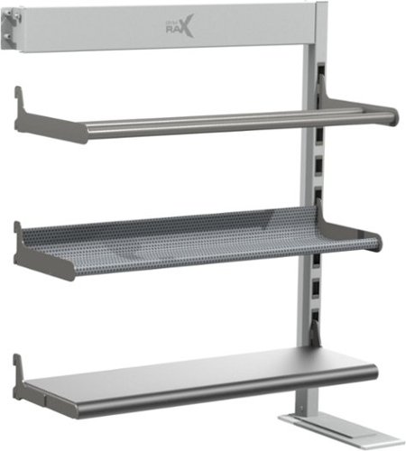 

Gym Rax - 4 Ft. Add-On Bay + Gym Storage - Storm Grey