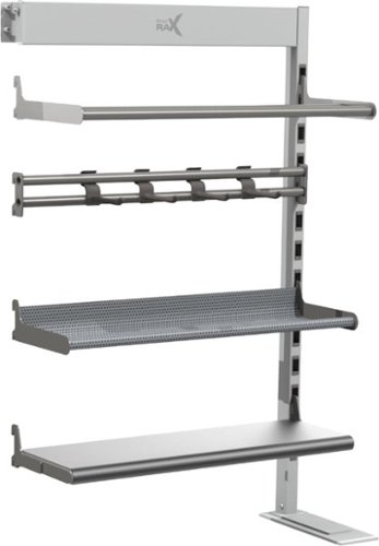 

Gym Rax - 6 Ft. Add-On Bay + Gym Storage - Storm Grey