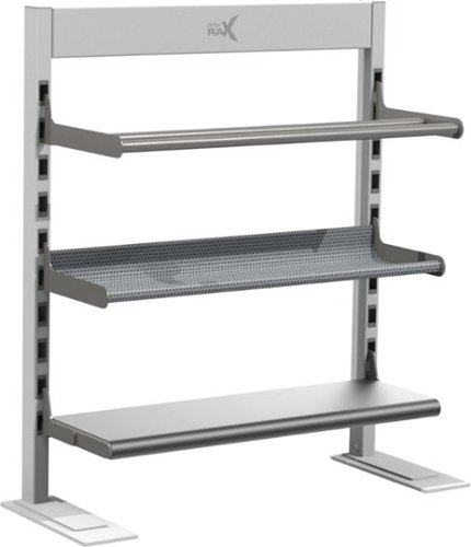 

Gym Rax - 4 Ft. Streamline Bay + Gym Storage - Storm Grey