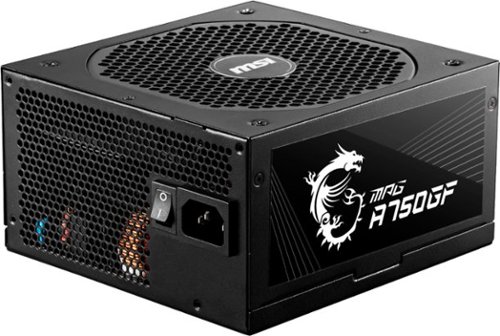 Fuente de alimentación MSI - MPG A750GF 750W ATX 80 Plus Gold - Negro