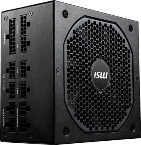 Fuente de alimentación MSI - MPG A750GF 750W ATX 80 Plus Gold - Negro