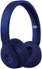 Beats - Geek Squad Certified Refurbished Solo Pro More Matte Collection Wireless Noise Cancelling On-Ear Headphones - Dark Blue-Front_Standard