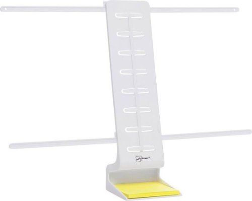 Note Tower - Pro Two-Page Side by Side Document Holder and Sticky Note Organizer - White