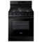 Samsung - 6.0 cu. ft. Freestanding Gas Range with WiFi and Integrated Griddle - Black-Front_Standard