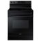Samsung - 6.3 cu. ft. Freestanding Electric Range with WiFi, No-Preheat Air Fry & Convection - Black-Front_Standard