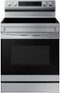 Samsung - 6.3 cu. ft. Freestanding Electric Range with WiFi, No-Preheat Air Fry & Convection - Stainless Steel-Front_Standard 