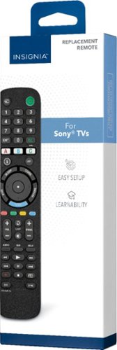 Insignia™ Replacement Remote for Sony TVs - Black WHERE TO BUY