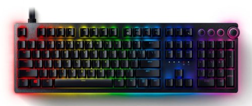 Razer Huntsman V2 Analog Full Size Wired Opto-Mechanical Gaming Keyboard with Chroma RGB Backlighting - Black GLOBAL SHIPPING