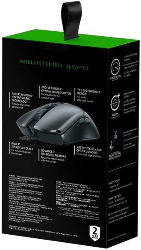 Razer Viper 8KHz Lightweight Wired Optical Gaming Ambidextrous Mouse with Chroma RGB Lighting - Wired - Black WHERE TO BUY