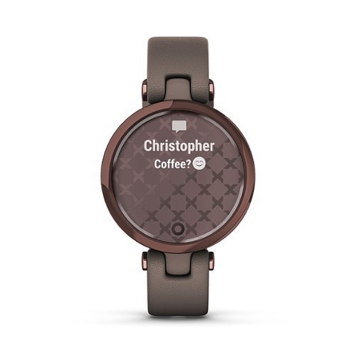 Garmin Lily Classic Smartwatch 34mm Fiber-Reinforced Polymer - Dark Bronze WORLDWIDE DELIVERY