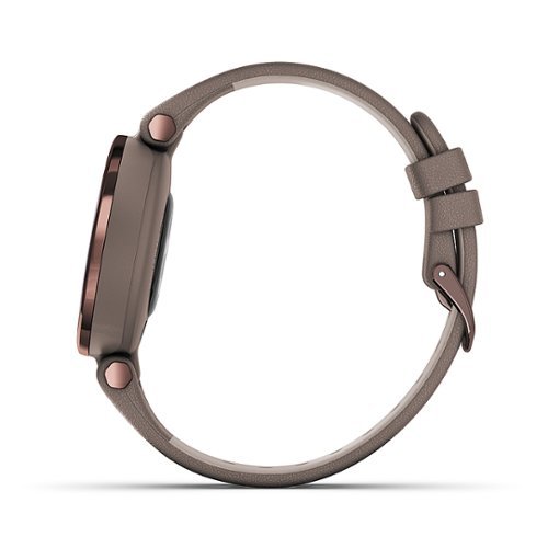 Garmin Lily Classic Smartwatch 34mm Fiber-Reinforced Polymer - Dark Bronze HOW TO BUY