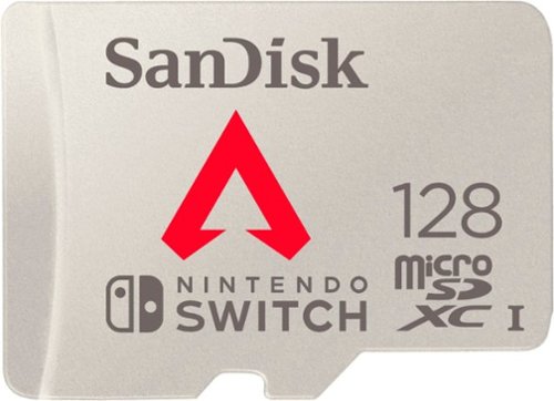  SanDisk - 128GB microSDXC UHS-I Memory Card for Nintendo Switch, Apex Legends