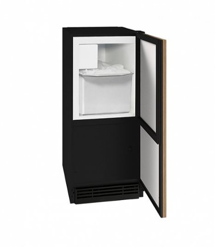 U-Line - 15" 25-lb Freestanding Icemaker In Integrated Solid, Panel-Ready - Custom Panel Ready
