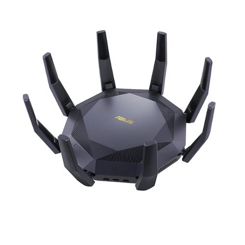 ASUS - RT-AX89X AX6000 Dual-Band WiFi 6 Wireless Router, 10G Port