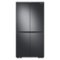 Samsung - 29 cu. ft. 4-Door Flex French Door Smart Refrigerator with Beverage Center - Black Stainless Steel-Front_Standard