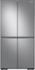 Samsung - 29 cu. ft. 4-Door Flex French Door Smart Refrigerator with Beverage Center - Stainless Steel-Front_Standard 