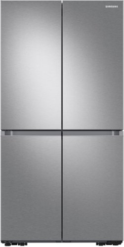 Samsung - 29 cu. ft. Flex French Door Smart Refrigerator with Dual Ice Maker - Stainless Steel